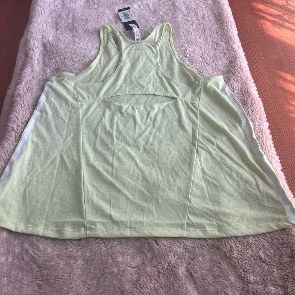 adidas Mint Green Women's Tank Top